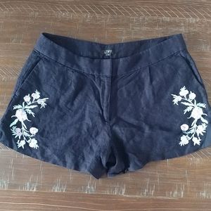 LOFT linen shorts